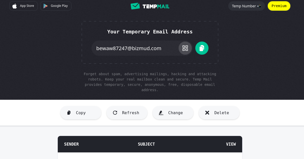What is temp mail?